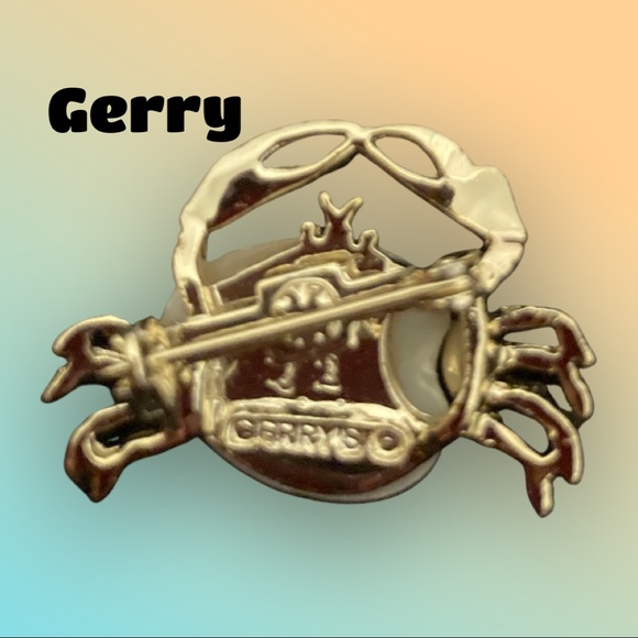 Vintage stamped Gerry crab brooch - Picture 2 of 2